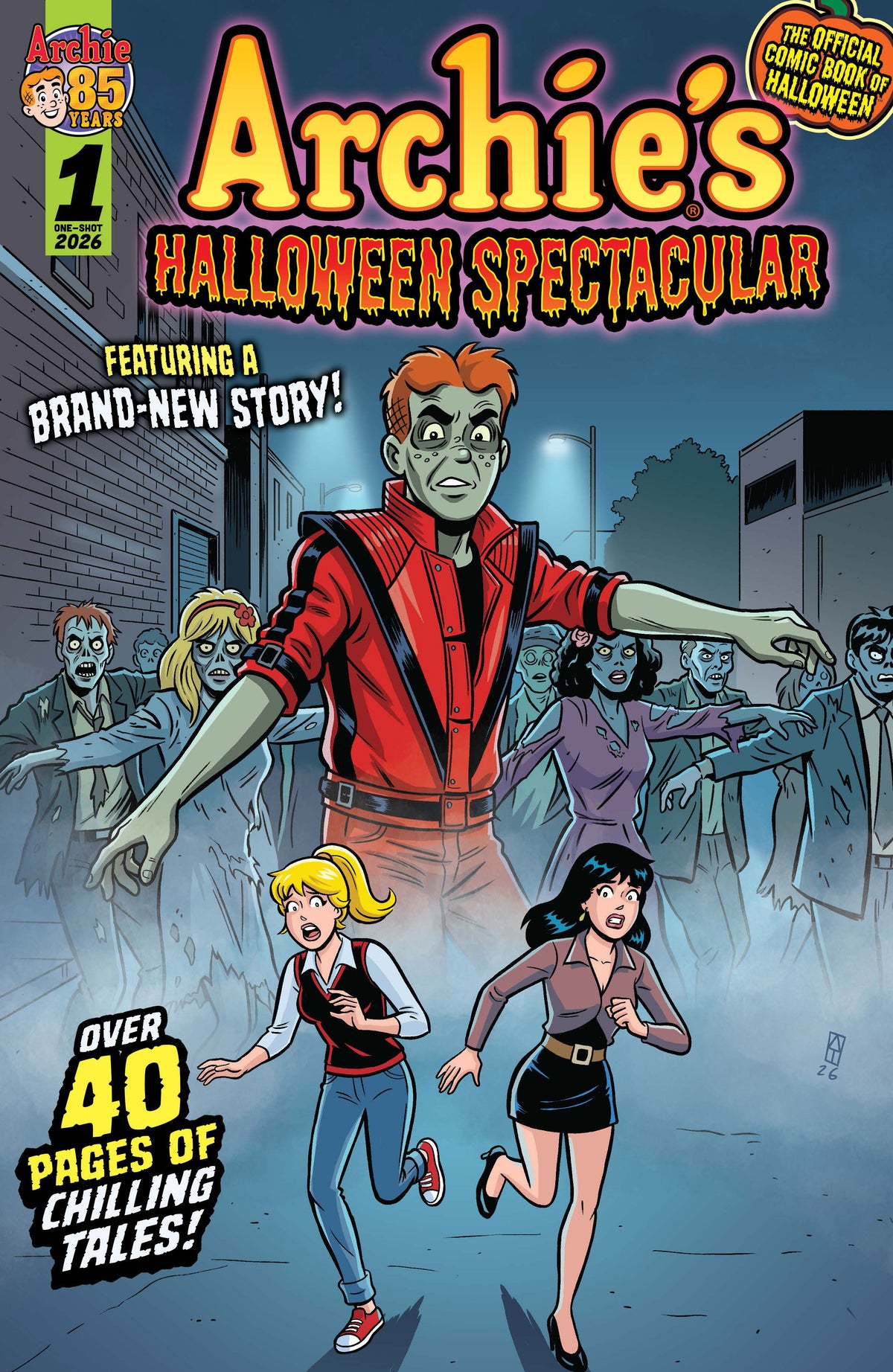 Archie's Halloween Spectacular 1- Nefarious Comics / CaptCan Comics Exclusive Cover "Thriller" Ltd to 300 copies