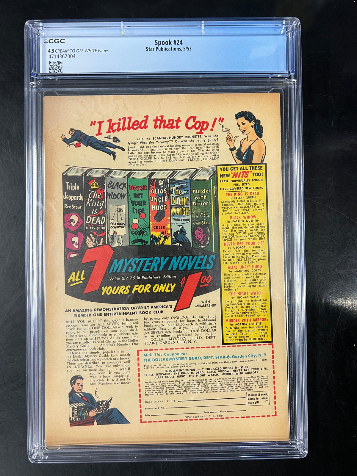 Spook #24 CGC 4.5