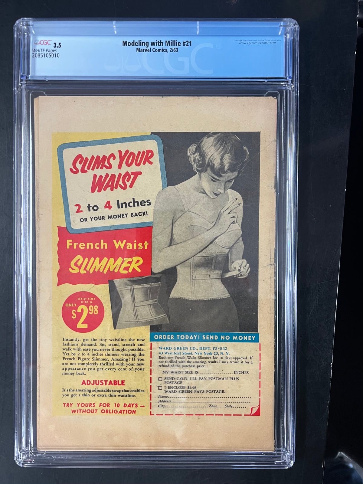 Modeling With Millie #21 CGC 3.5