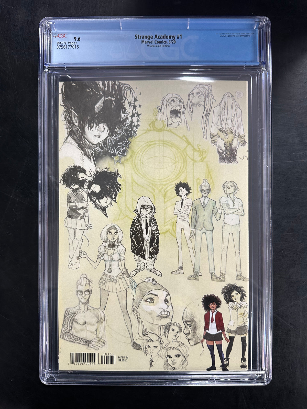 Strange Academy #1 CGC 9.6 – Wraparound Cover Edition