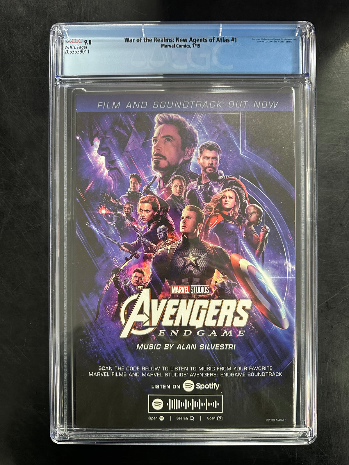 War of the Realms: New Agents of Atlas #1 CGC 9.8 - 1st Appearances of Luna Snow, Wave, Aero & More
