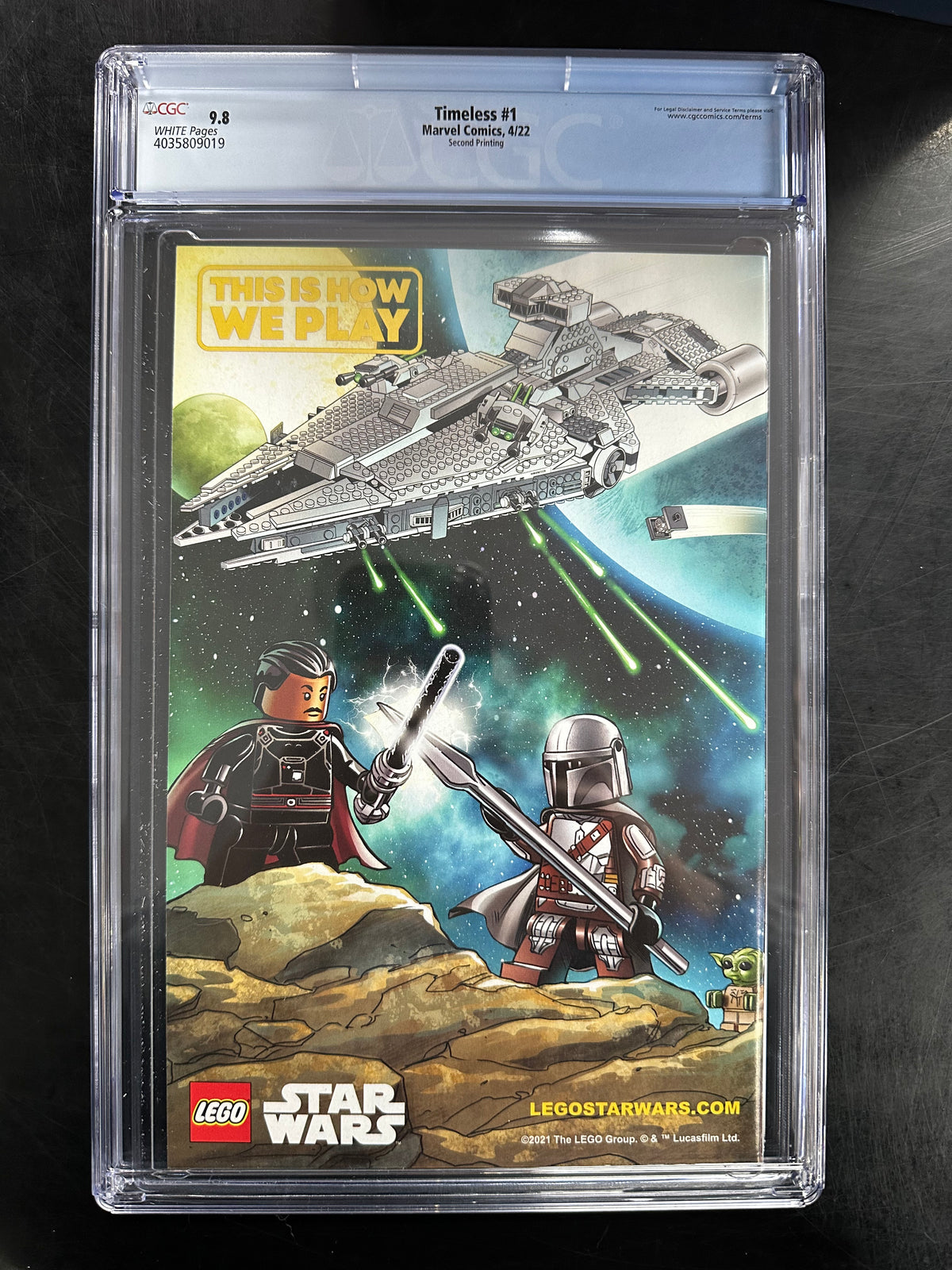 Timeless #1 CGC 9.8 – 2nd Printing