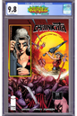 Chainkata #1 Nefarious Comics/CaptCan Comics/Leaps Lair Exclusive Matte Foil Wrap Around Cover A -CGC 9.8 (Pre-Order)