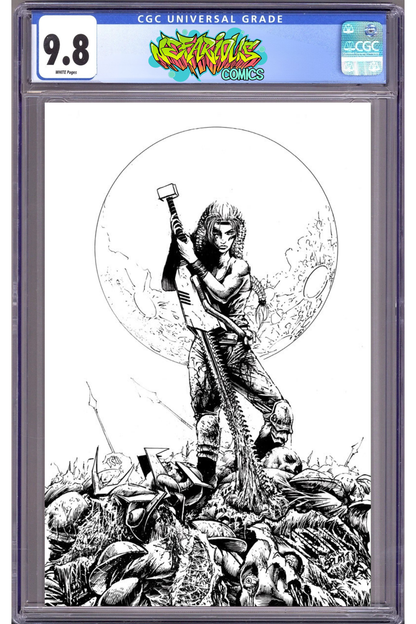 Chainkata #1 Nefarious Comics/CaptCan Comics/Leaps Lair Exclusive Bundle - Cover artist Jeff Monk - CGC 9.8 x 3 (Pre-Order)