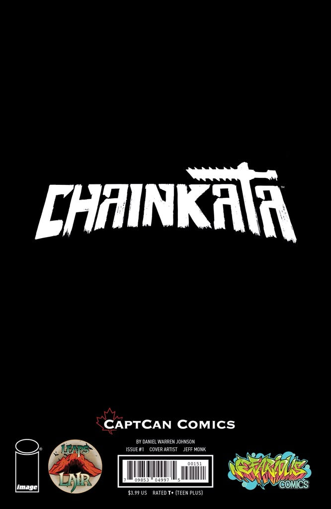 Chainkata #1 Nefarious Comics/CaptCan Comics/Leaps Lair Exclusive Virgin Sketch Black and White Cover C (Pre-Order)