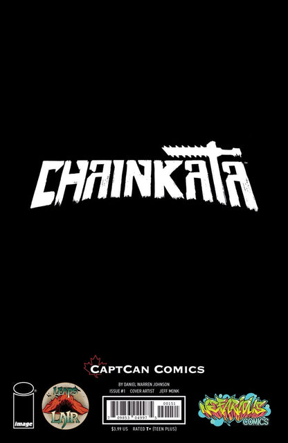 Chainkata #1 Nefarious Comics/CaptCan Comics/Leaps Lair Exclusive Virgin Sketch Black and White Cover C (Pre-Order)