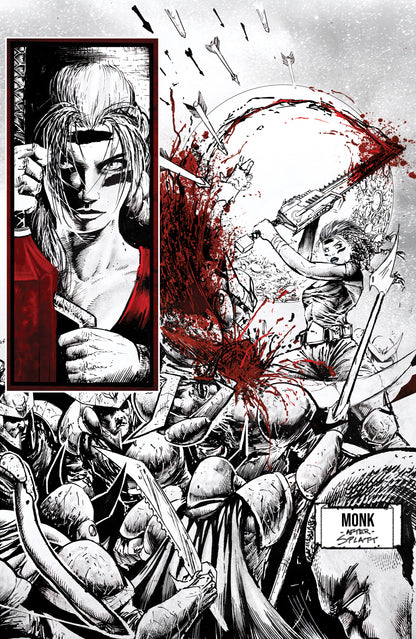 Chainkata #1 Nefarious Comics/CaptCan Comics/Leaps Lair Exclusive Bundle - Signed By Cover artist Jeff Monk (Pre-Order)