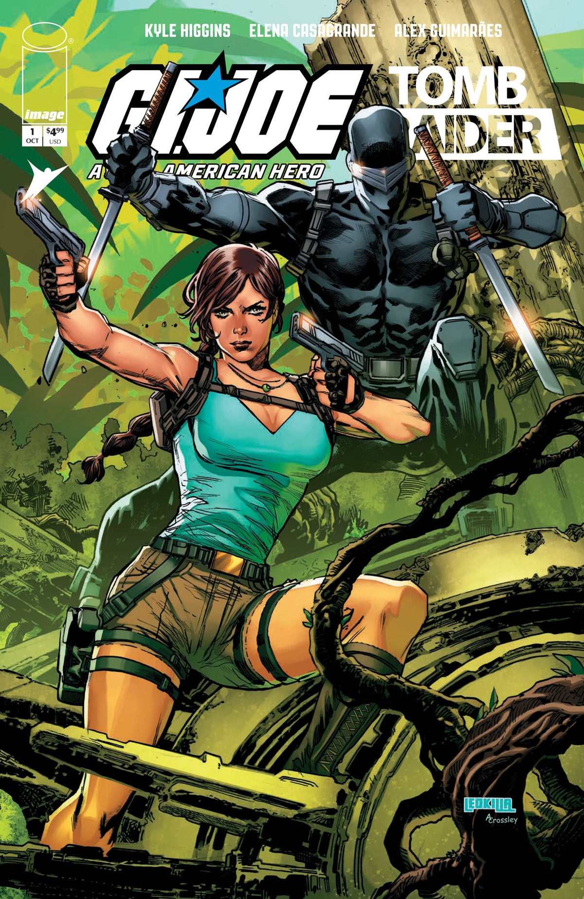 GI Joe: A Real American Hero x Tomb Raider 1 - Ken Lashley x Nefarious Comics Exclusive - Ltd to 750 (Pre Order)