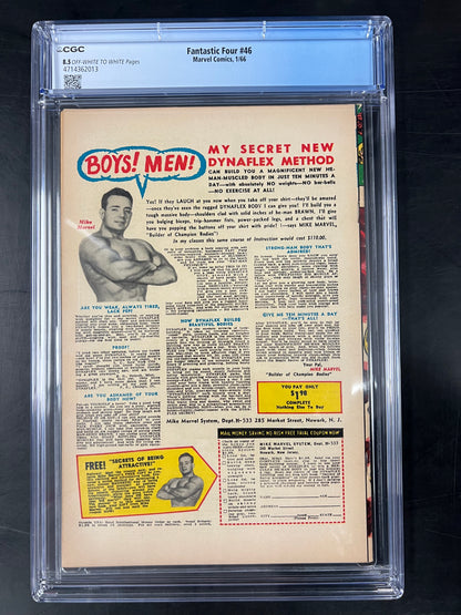 Fantastic Four #46 CGC 8.5