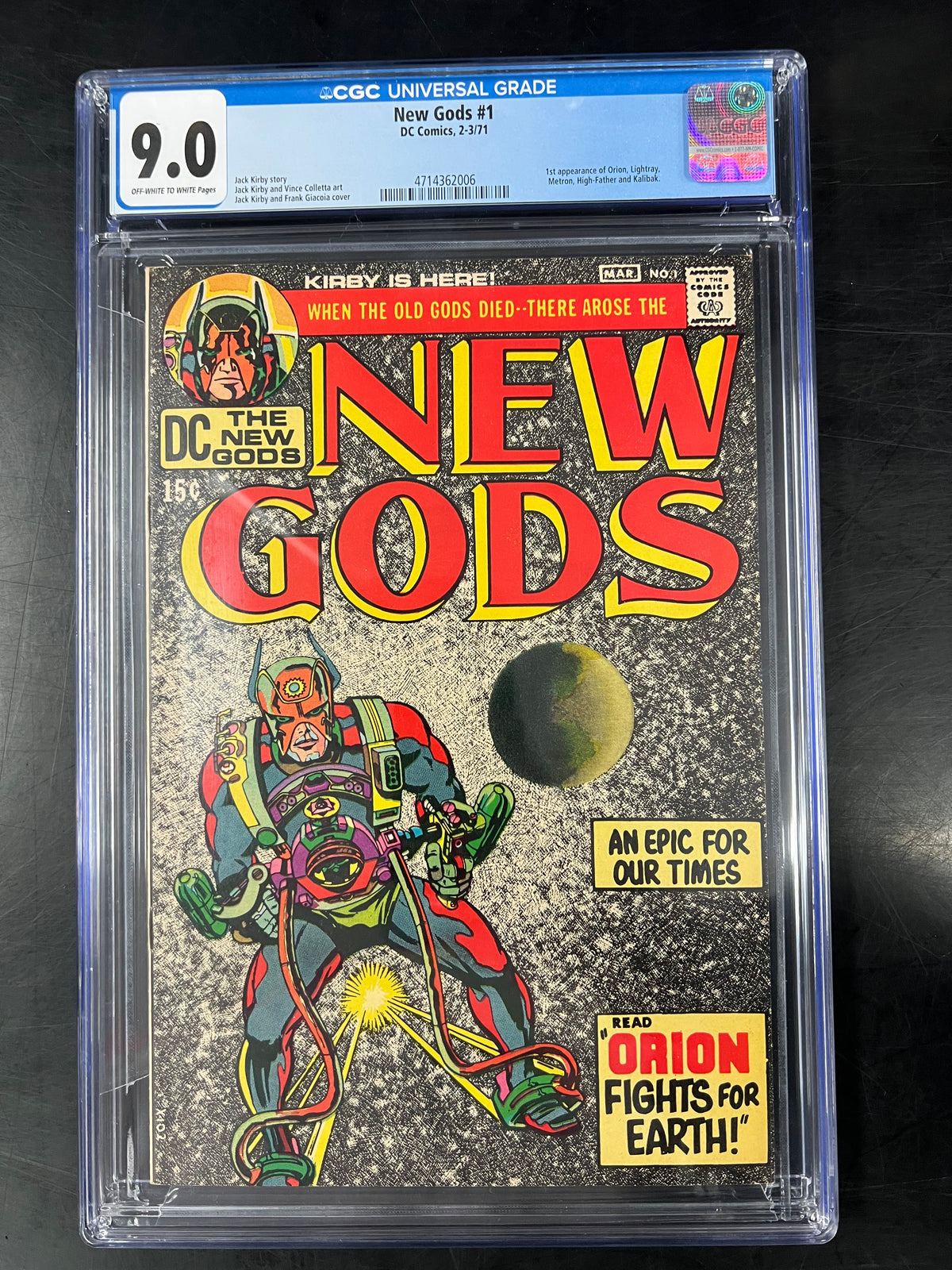 New Gods #1 CGC 9.0
