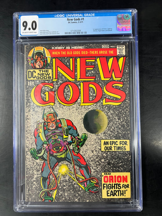 New Gods #1 CGC 9.0