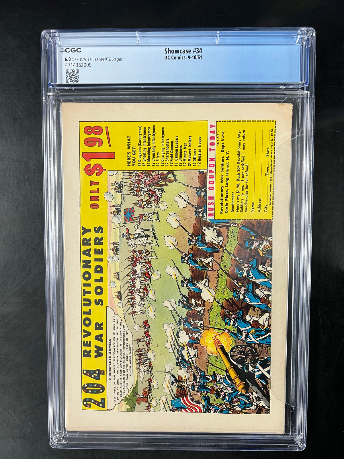 Showcase #34 CGC 6.0