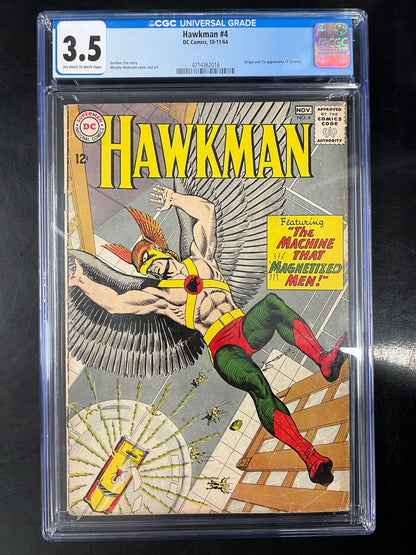 Hawkman 4 CGC 3.5