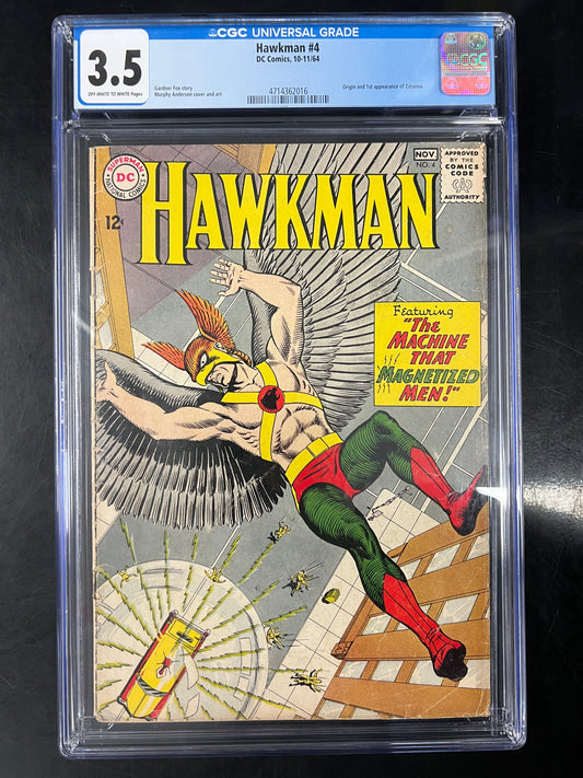 Hawkman 4 CGC 3.5