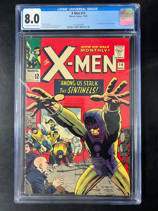 X-Men #14 CGC 8.0