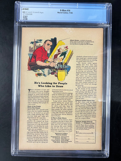 X-Men #14 CGC 8.0