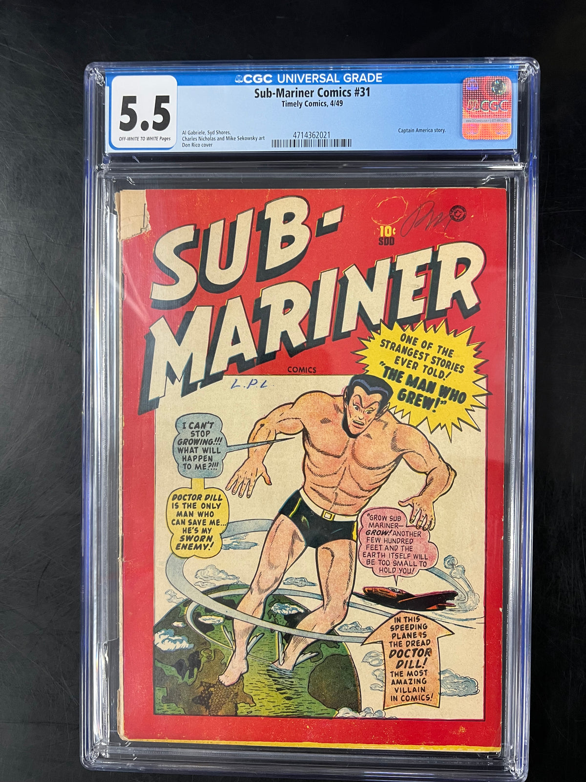 Sub-Mariner Comics #31 CGC 5.5