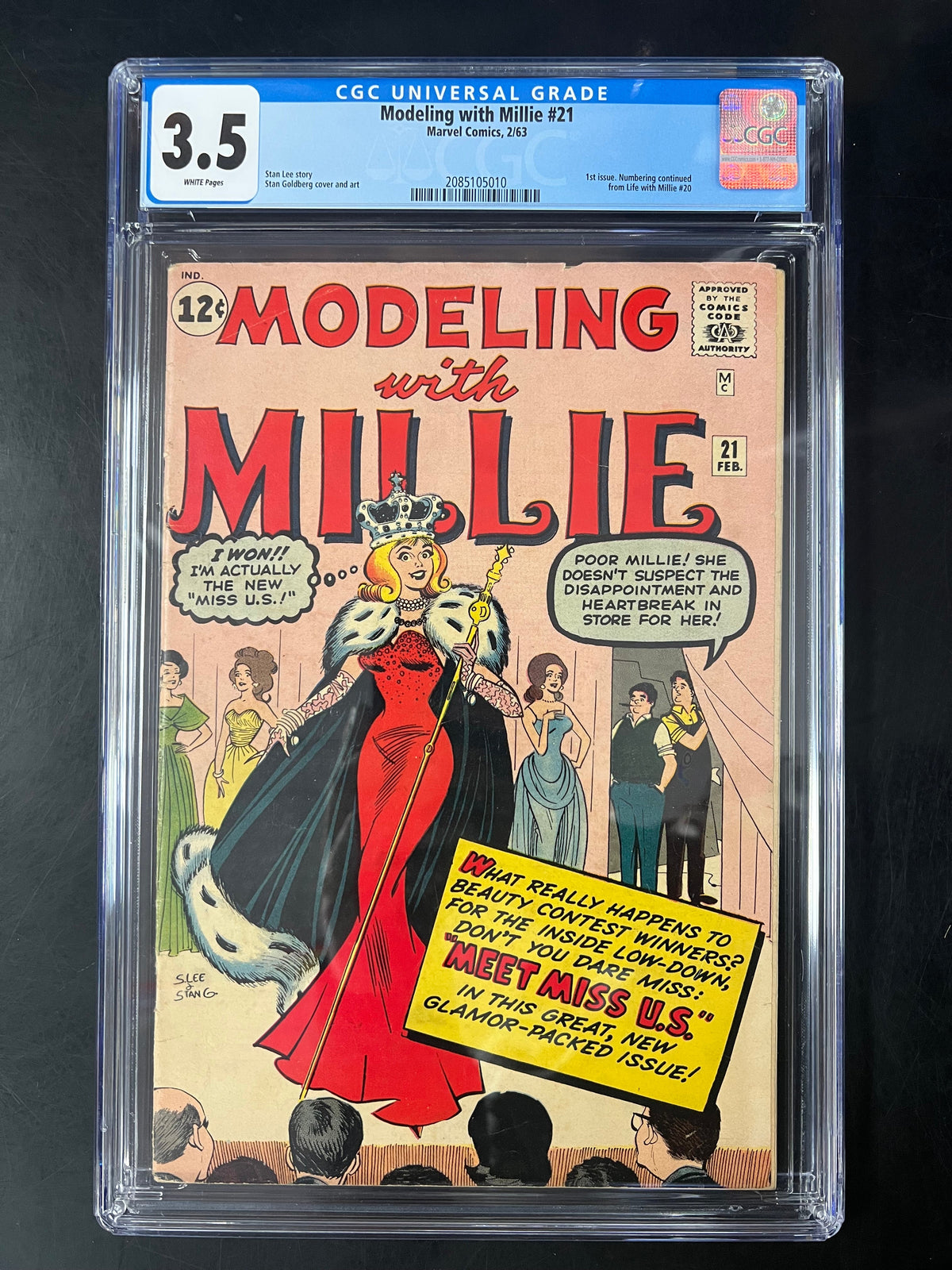 Modeling With Millie #21 CGC 3.5