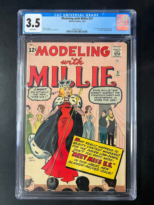Modeling With Millie #21 CGC 3.5