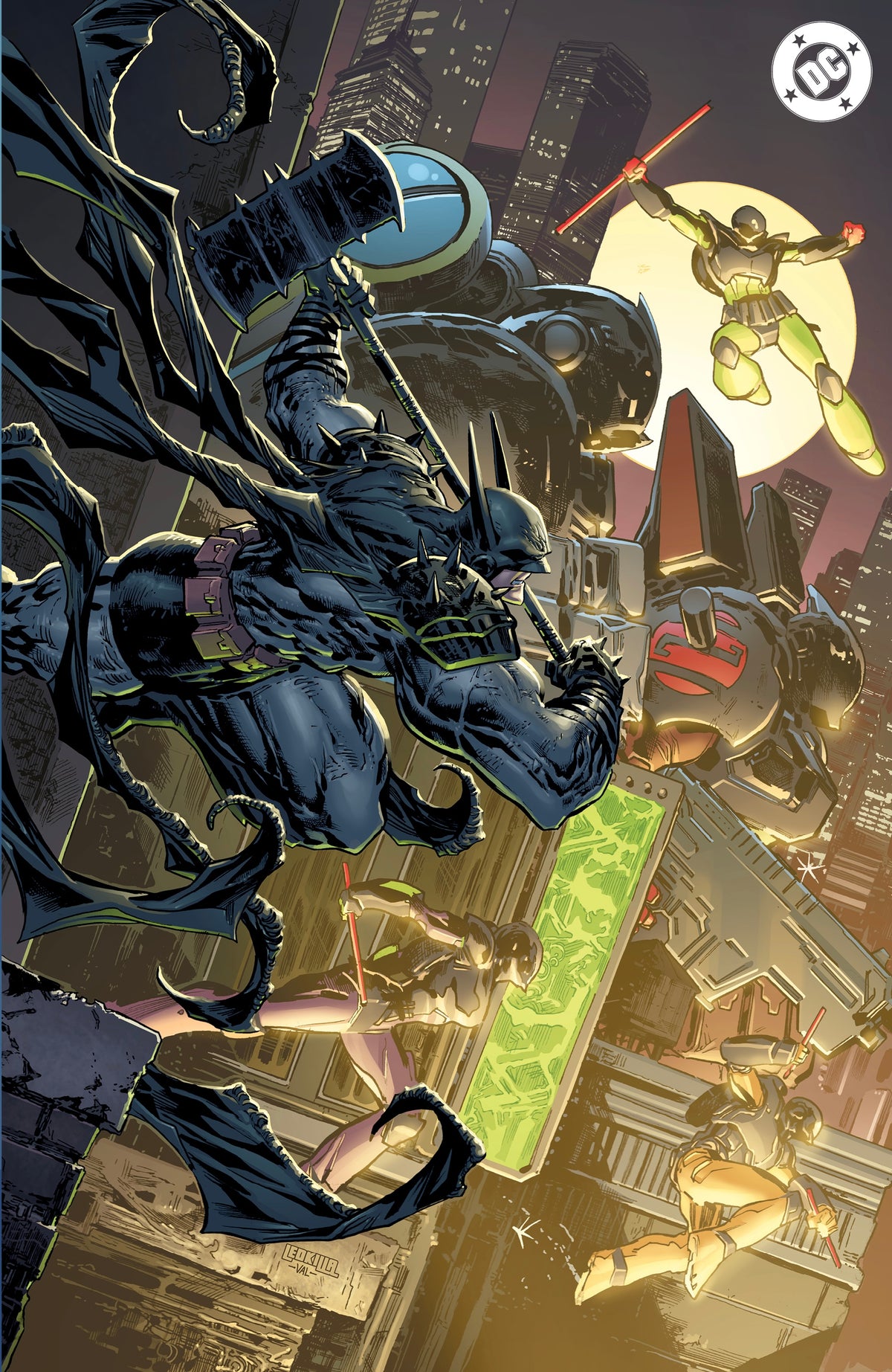 Absolute Batman 20 - Virgin Foil- Signed by Ken Lashley - ltd to 800 copies - Pre Sale