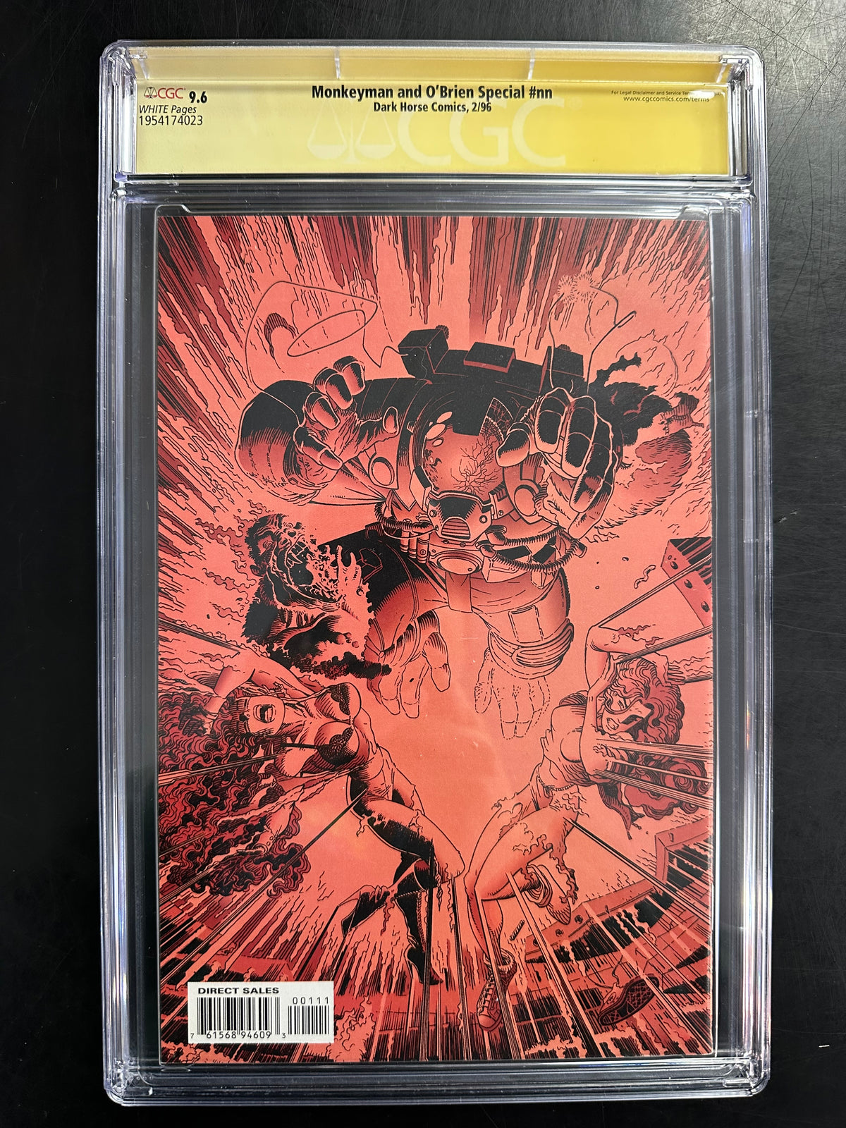 Monkeyman and O’Brien #NN CGC SS 9.6 – Signed by Arthur Adams