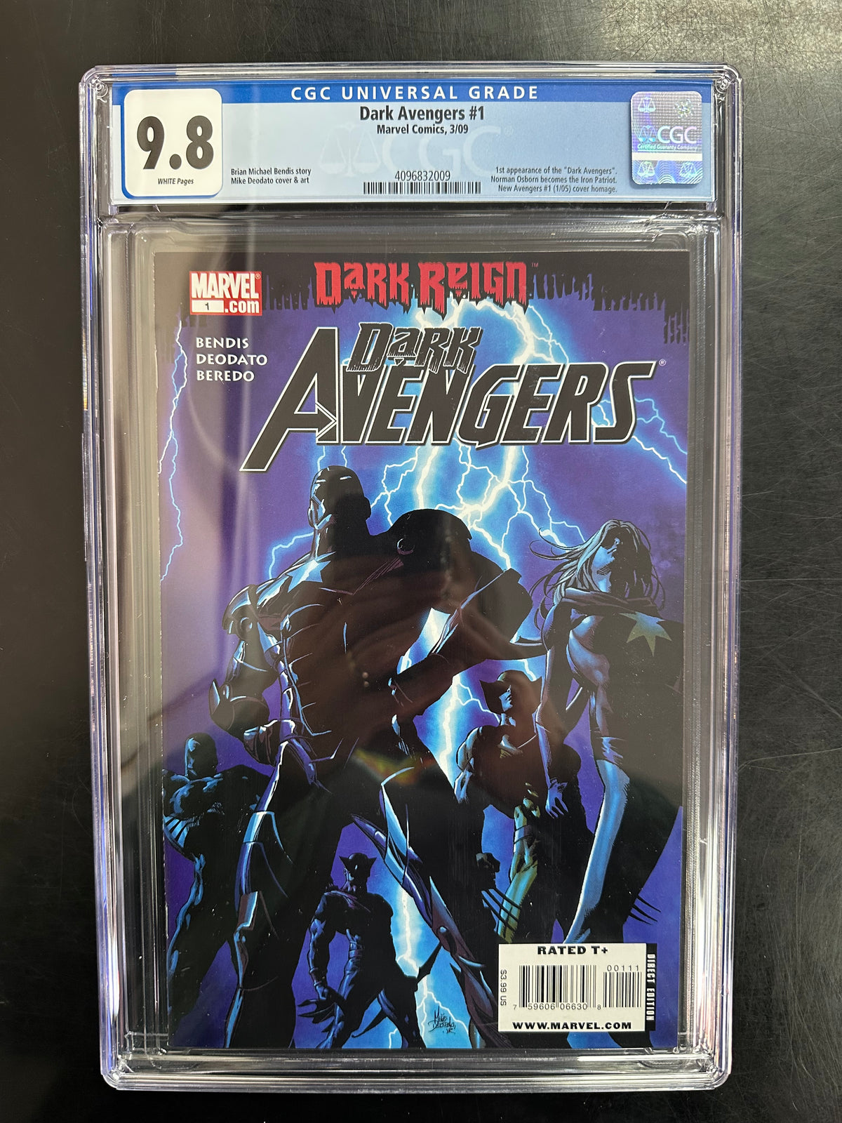 Dark Avengers #1 CGC 9.8 – 1st Team Appearance