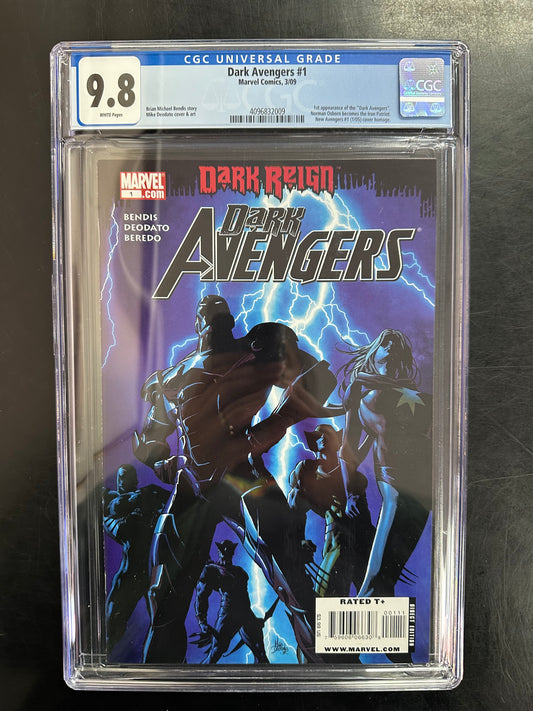 Dark Avengers #1 CGC 9.8 – 1st Team Appearance
