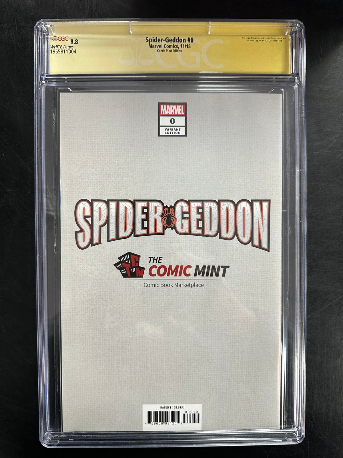 Spider-Geddon #0 CGC SS 9.8 – Signed by Jamal Campbell
