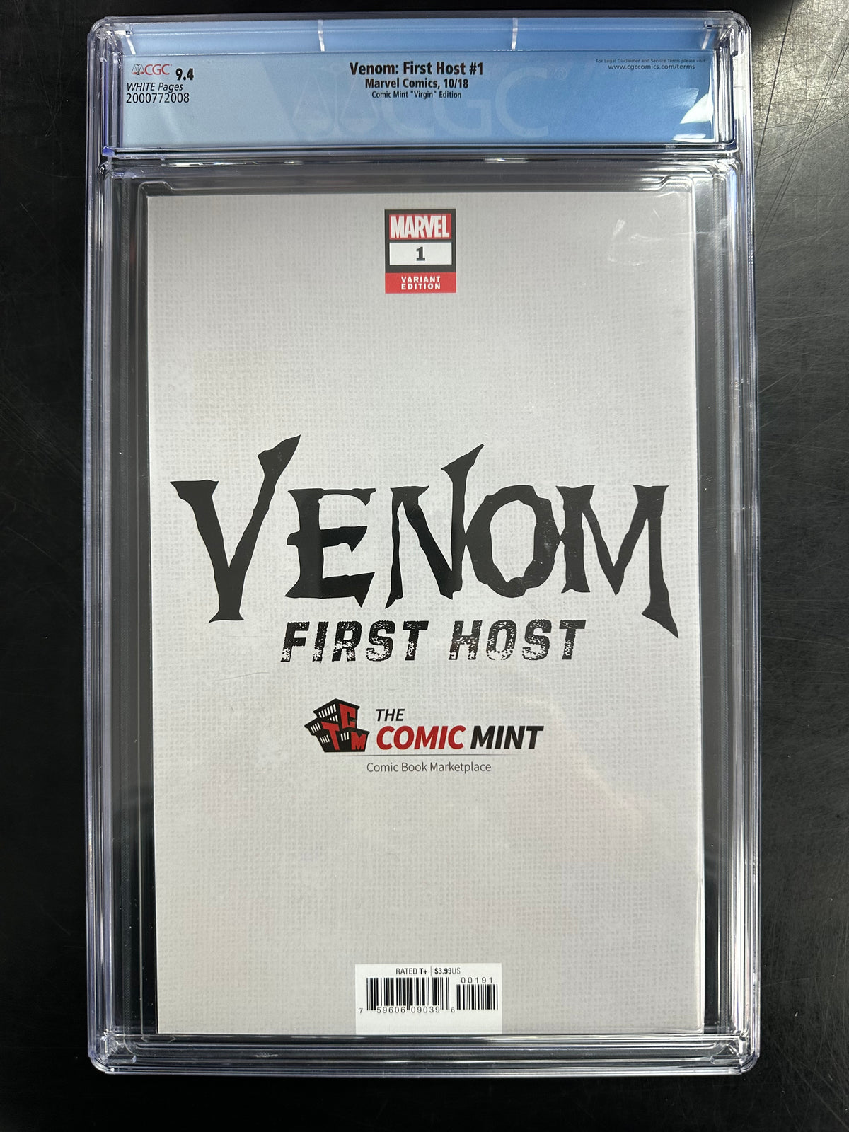 Venom: First Host #1 CGC 9.4  - 1st appearance of Tel-Kar