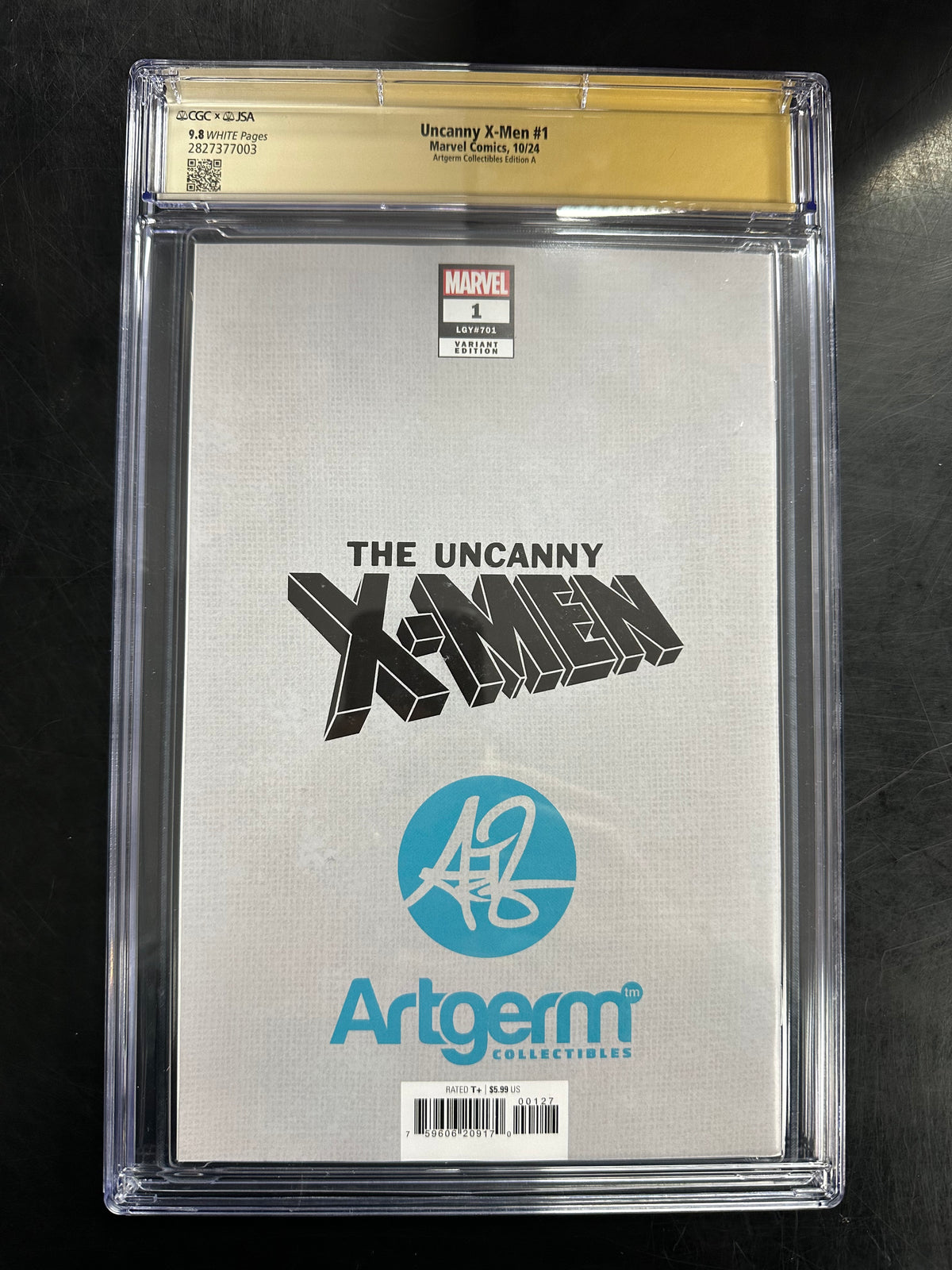 Uncanny X-Men #1 CGC SS 9.8 – Signed by Stanley “Artgerm” Lau