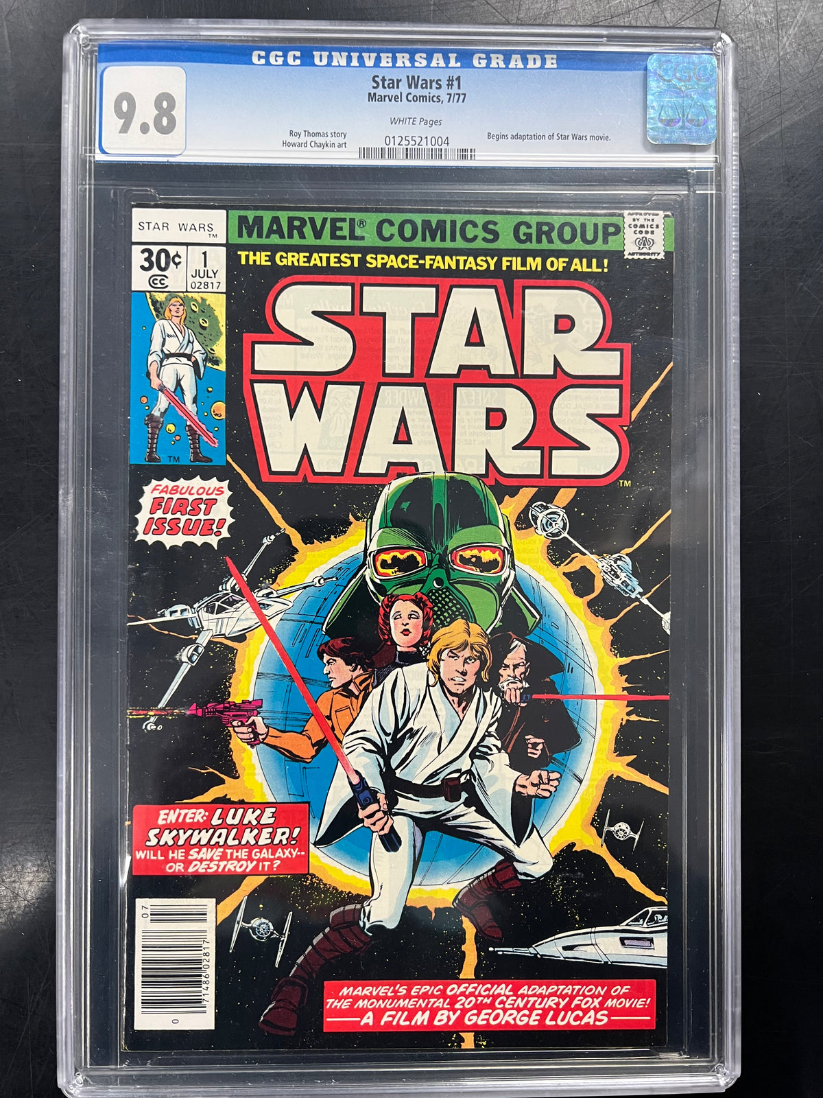 Star Wars 1 CGC 9.8