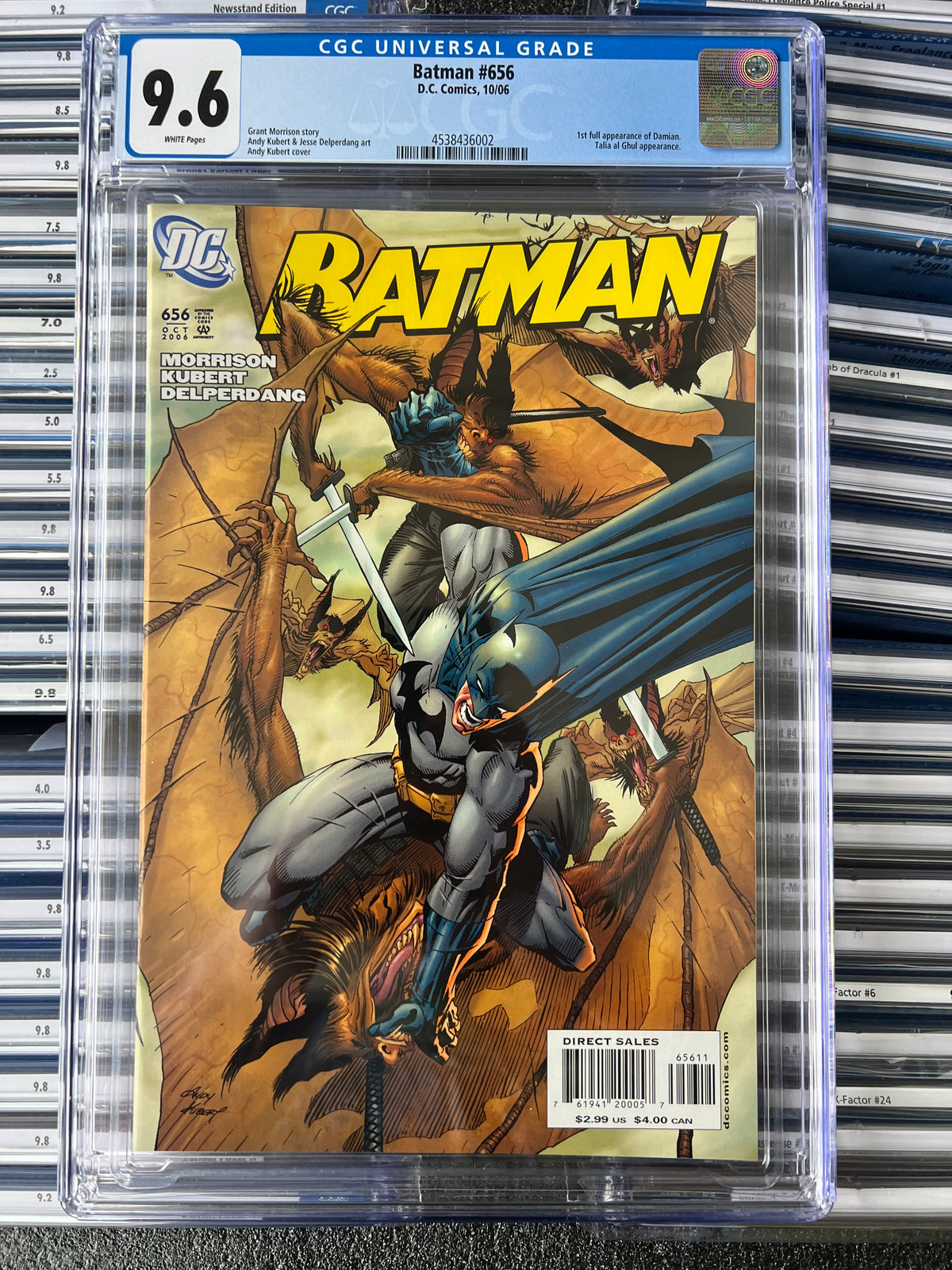 Batman 656 CGC 9.6
